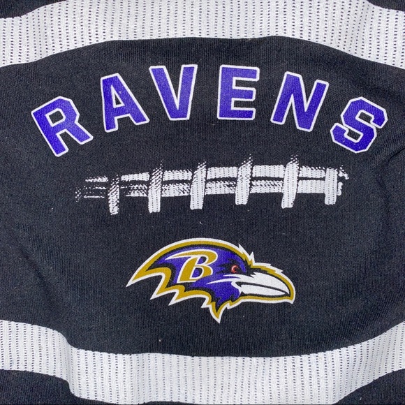 NFL Team Apparel Baltimore Ravens Baby One Piece Bodysuit 3 Pack 3-6 mos - Picture 4 of 4